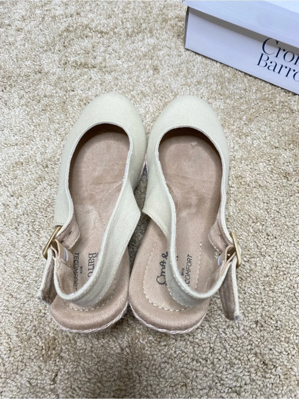 Croft and Barrow Espadrille Wedge